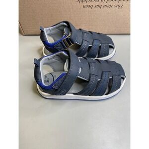 Stride Rite 360 Paddy Boys Navy Blue Fisherman Sandals Size 9M